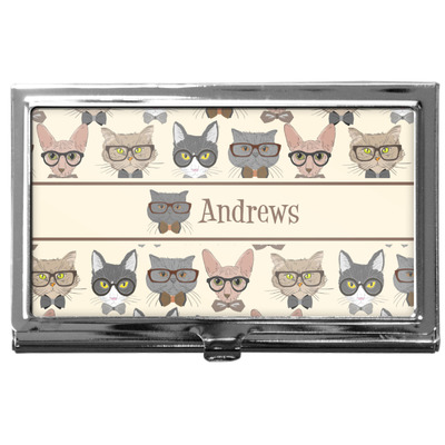 Hipster Cats Business Card Case