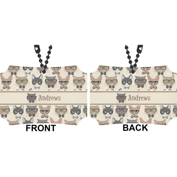 Hipster Cats Car Ornament - Berlin (Approval)