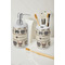 Hipster Cats Ceramic Bathroom Accessories - LIFESTYLE (toothbrush holder & soap dispenser)