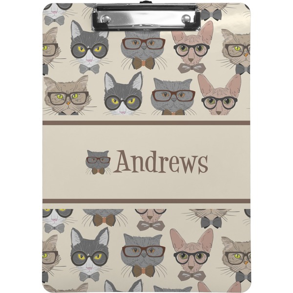 Custom Hipster Cats Clipboard (Personalized)
