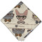 Hipster Cats Cloth Napkins - Personalized Dinner (Folded Four Corners)