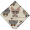 Hipster Cats Cloth Dinner Napkin - Single w/ Name or Text