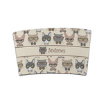 Hipster Cats Coffee Cup Sleeve (Personalized)