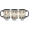 Hipster Cats Coffee Mug - 11 oz - Black APPROVAL