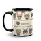 Hipster Cats Coffee Mug - 11 oz - Black