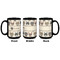 Hipster Cats Coffee Mug - 15 oz - Black APPROVAL