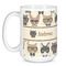 Hipster Cats Coffee Mug - 15 oz - White