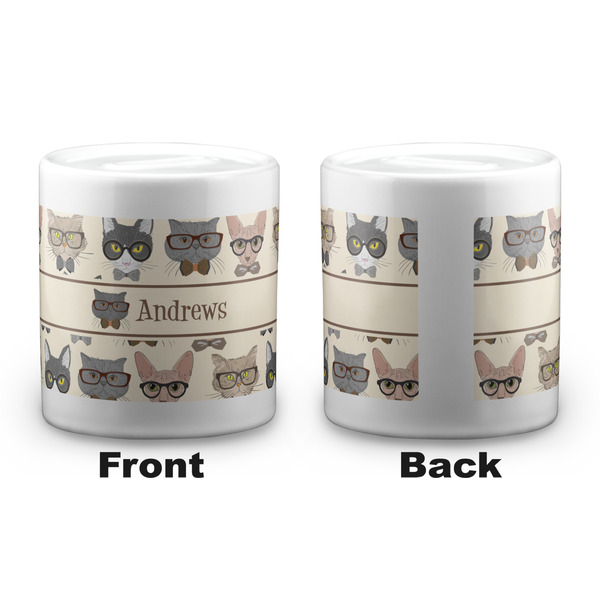 Hipster Cats Coin Bank - Apvl