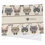 Hipster Cats Cooling Towel (Personalized)