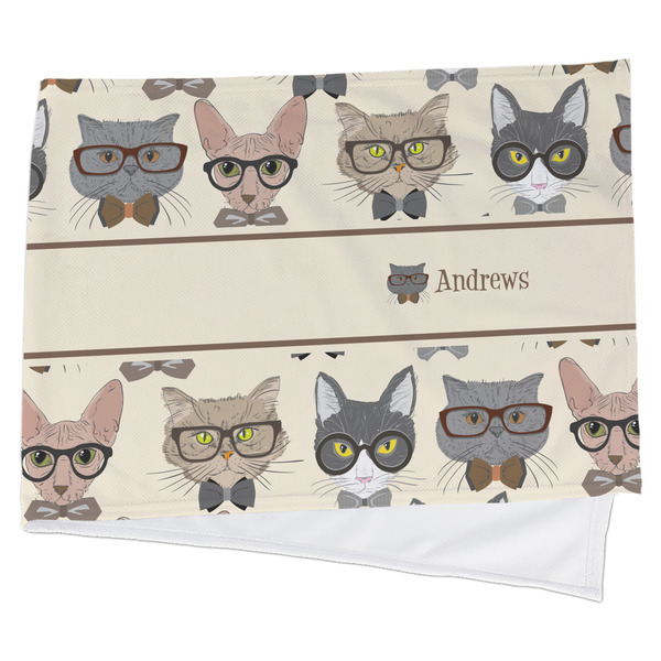 Custom Hipster Cats Cooling Towel (Personalized)