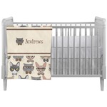 Hipster Cats Crib Comforter / Quilt (Personalized)