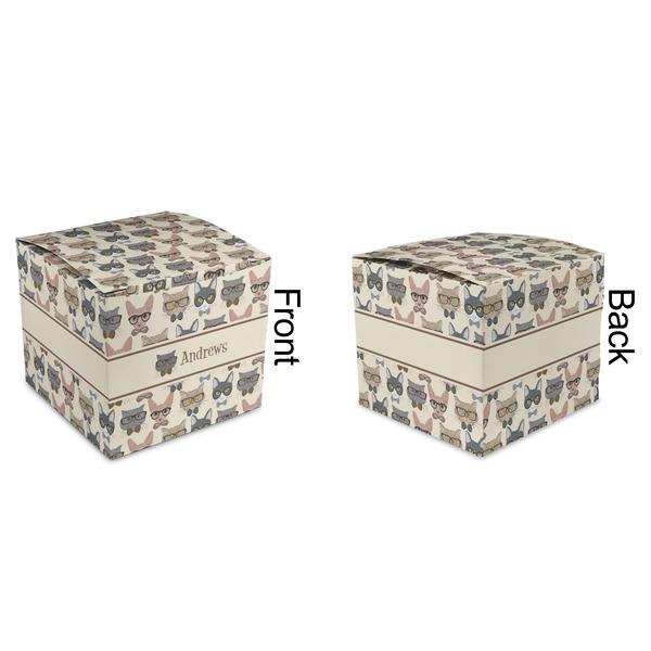 Hipster Cats Cubic Gift Box - Approval