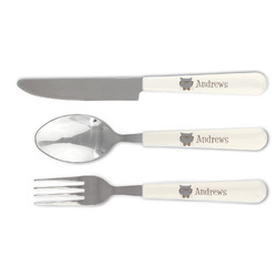 Hipster Cats Cutlery Set (Personalized)