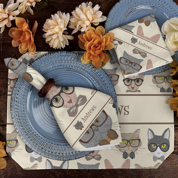 Hipster Cats Dining Set