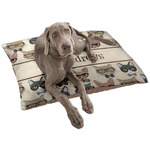 Hipster Cats Dog Bed - Large w/ Name or Text