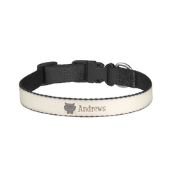 Hipster Cats Dog Collar - Large (Personalized)