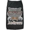 Hipster Cats Dog T-Shirt - Flat