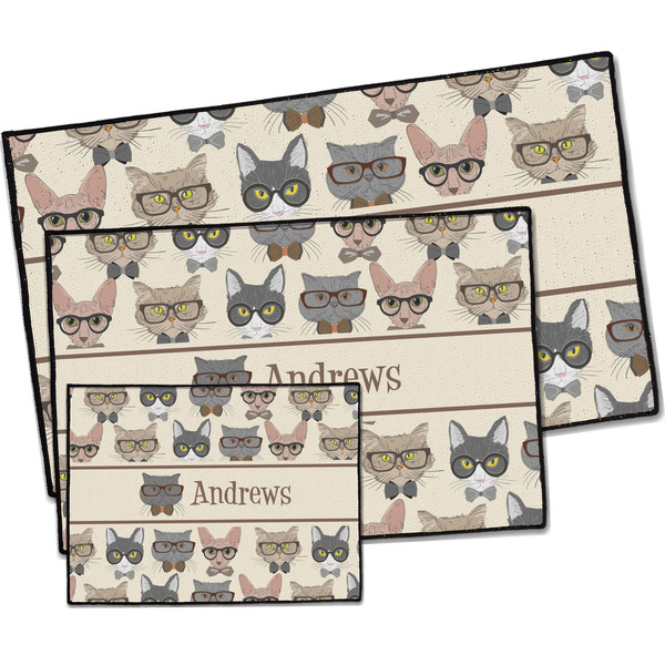Hipster Cats Door Mats - PARENT MAIN