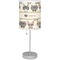 Hipster Cats Lamp with Drum Shade (Personalized)