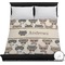 Hipster Cats Duvet Cover - Full / Queen (Personalized)