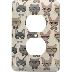 Hipster Cats Electric Outlet Plate