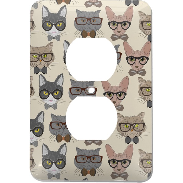 Custom Hipster Cats Electric Outlet Plate