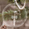 Hipster Cats Engraved Glass Ornaments - Round-Main Parent