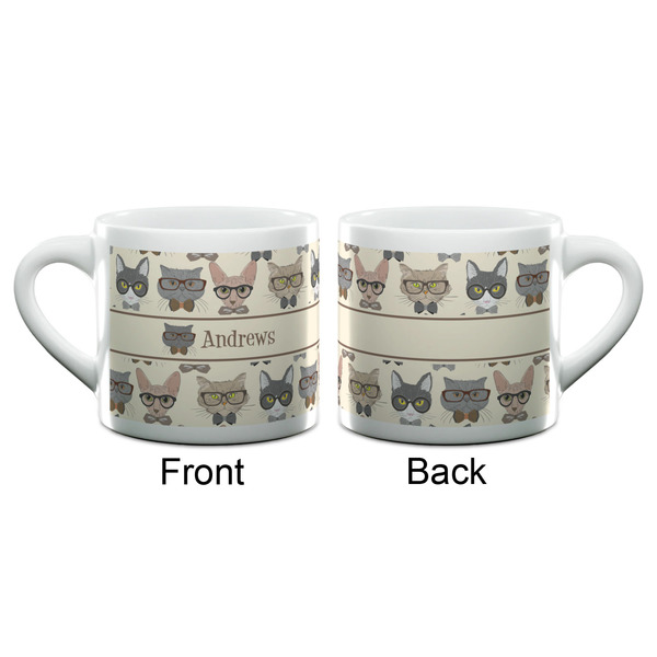 Hipster Cats Espresso Cup - 6oz (Double Shot) (APPROVAL)