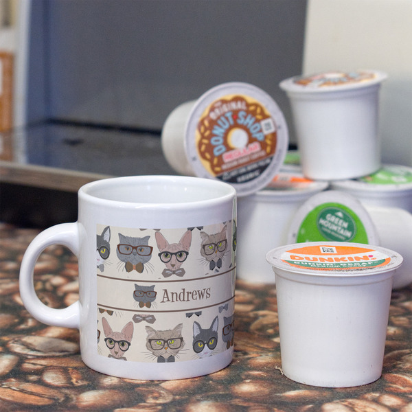 Hipster Cats Espresso Cup - Single Lifestyle