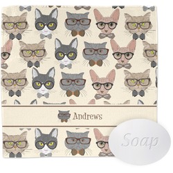 Hipster Cats Washcloth (Personalized)
