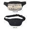 Hipster Cats Fanny Packs - APPROVAL
