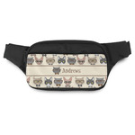 Hipster Cats Fanny Pack (Personalized)