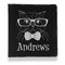 Hipster Cats Leather Binder - 1" - Black (Personalized)