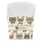 Hipster Cats French Fry Favor Boxes (Personalized)