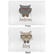 Hipster Cats Full Pillow Case - APPROVAL (partial print)
