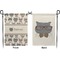 Hipster Cats Garden Flag - Double Sided Front and Back