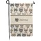 Hipster Cats Small Garden Flag - Double Sided w/ Name or Text
