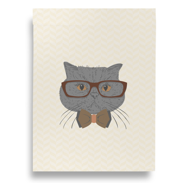 Hipster Cats Garden Flags - Large - Double Sided - BACK