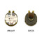 Hipster Cats Golf Ball Hat Clip Marker - Apvl - GOLD