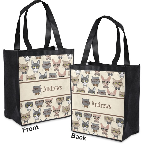 Hipster Cats Grocery Bag - Apvl