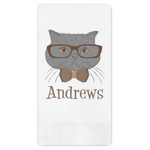 Hipster Cats Guest Paper Towels - Full Color (Personalized)