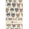 Hipster Cats Hand Towel (Personalized) Full