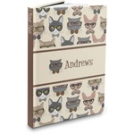 Hipster Cats Hardbound Journal - 5.75" x 8" (Personalized)