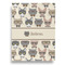 Hipster Cats House Flags - Double Sided - FRONT