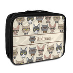 Hipster Cats Insulated Lunch Bag (Personalized)