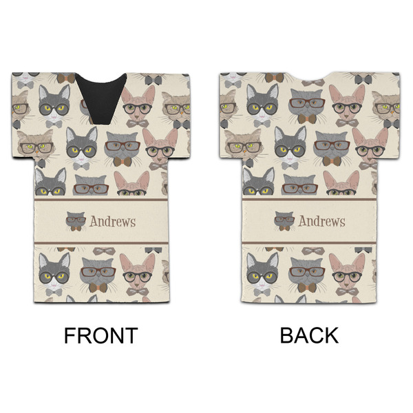 Hipster Cats Jersey Bottle Cooler - APPROVAL