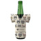 Hipster Cats Jersey Bottle Cooler - FRONT (on bottle)