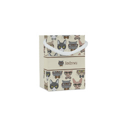 Hipster Cats Jewelry Gift Bags (Personalized)
