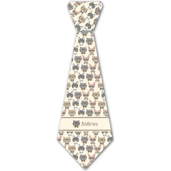 Hipster Cats Iron On Tie - 4 Sizes w/ Name or Text