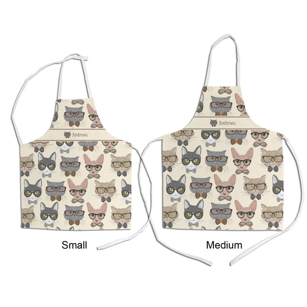 Hipster Cats Kid's Aprons - Comparison